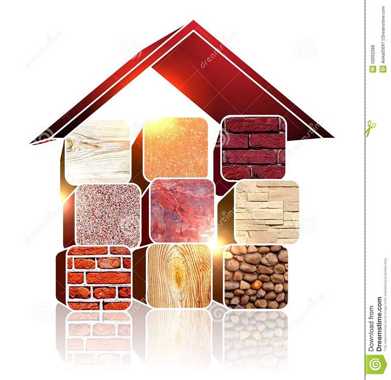 building materials various construction make symbolic house there place text excellent creativity commercial 50062288